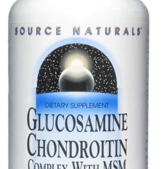 SOURCE NATURALS - Glucosamine Chondroitin Complex with MSM  - 120 Tablets Cheap