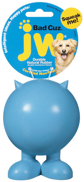 JW PET - Bad Cuz Rubber Dog Toy Medium - 4  Tall For Sale