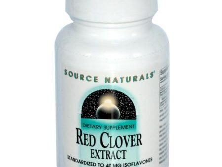 SOURCE NATURALS - Red Clover Extract (500 mg) - 60 Tablets Fashion