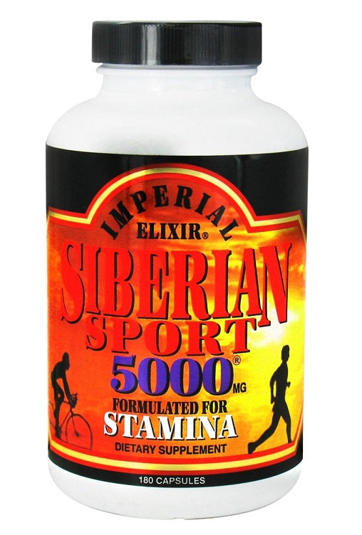 IMPERIAL ELIXIR - Siberian Eleuthero Sport 5000 mg - 180 Capsules Online now