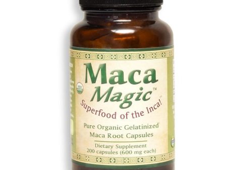 MACA MAGIC - Organic Maca Magic Capsules - 200 Capsules Hot on Sale