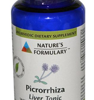 NATURE S FORMULARY - Picrorrhiza Liver Tonic - 60 Vegetarian Capsules Hot on Sale