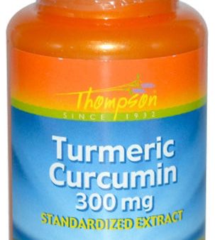 THOMPSON - Turmeric Curcumin 300 mg - 60 Capsules Online