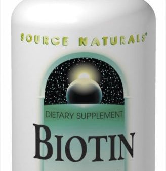 SOURCE NATURALS - Biotin - 200 Tablets Hot on Sale