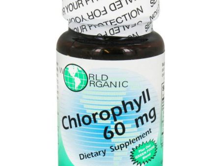 WORLD ORGANIC - Chlorophyll 60 mg - 50 Capsules Online Sale