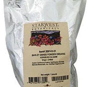 STARWEST - Organic Barley Grass Powder - 1 lbs on Sale