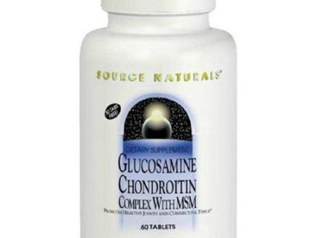 SOURCE NATURALS - Glucosamine Chondroitin Complex with MSM - 60 Tablets Cheap