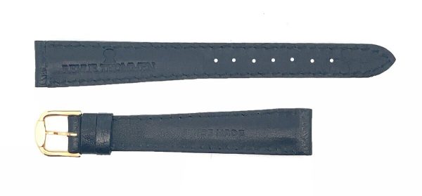 Revue Thommen 13mm Women s Black Leather Watch Band Strap Online now