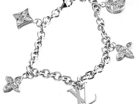 Women s Sterling Silver 5 Charm Bracelet Online Hot Sale