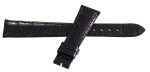 Authentic Patek Philippe 19mm x 14mm Black Alligator Leather Watch Band A04 Online now