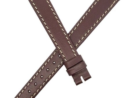 Tissot 12mm x 10mm Brown Leather Women s Band Strap Discount