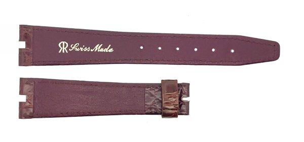 Revue Thommen 17mm Brown Leather Watch Band Strap NOS Supply