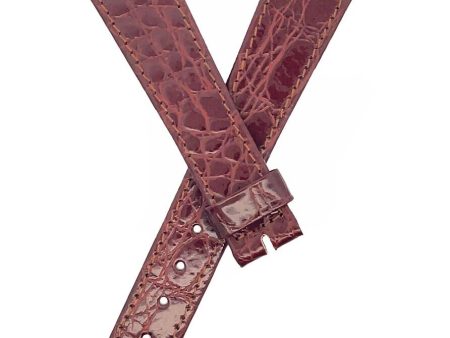 Revue Thommen 17mm Brown Leather Watch Band Strap NOS Supply