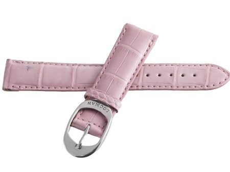 Authentic LOCMAN 18mm Women s Pink Alligator Watch Band Strap Supply