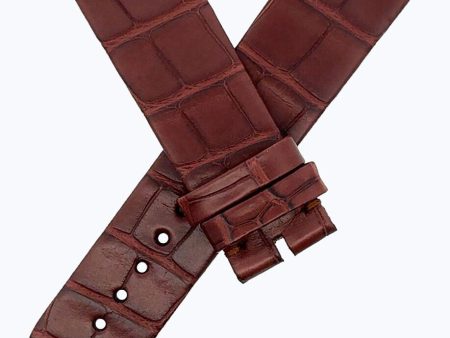 PIAGET Women s 20mm x 18mm Brown Leather Women s Watch Band Strap FWJ Supply