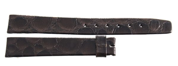 Cauny Swiss Women s 16mm x 14mm Brown Leather Watch Strap Band Online now