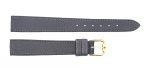 Revue Thommen 13mm Women s Grey Leather Gold Buckle Watch Band NOS For Discount