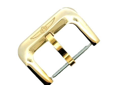 24mm Invicta Gold Tone Stainless Steel Buckle Clasp Online now