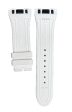 27mm CONCORD WHITE RUBBER BAND STRAP  2622 Online