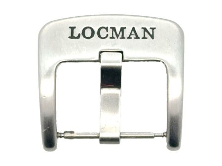 21mm Locman Men s Stainless Steel Buckle Clasp on Sale