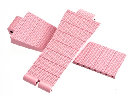 Roger Dubuis 21mm Pink Rubber Watch Band Strap 27 M on Sale