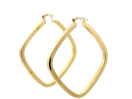 Gold tone Women s  Hoops Earrings Online Sale