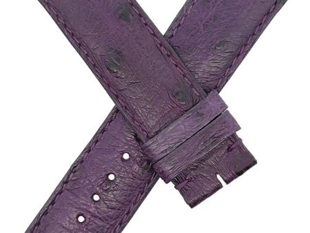 Poiray 19mm x 19mm Purple Women s Genuine Leather Watch Band 105 70 Supply