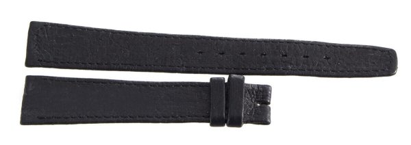 Cauny Swiss Women s 16mm x 14mm Black Leather Watch Strap Band Online now