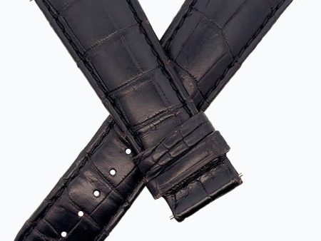 Charriol Men s 25mm x 20mm Black Leather Band Online